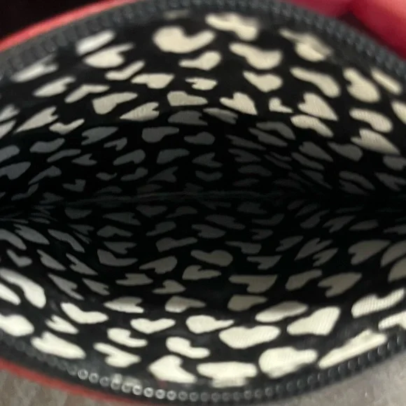 Brighton Love Zip Card Holder - Red, Black, White - Picture 8 of 8